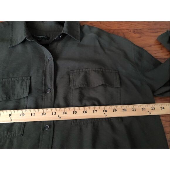 Banana Republic UTILITY SHIRT Size L - Picture 7 of 10